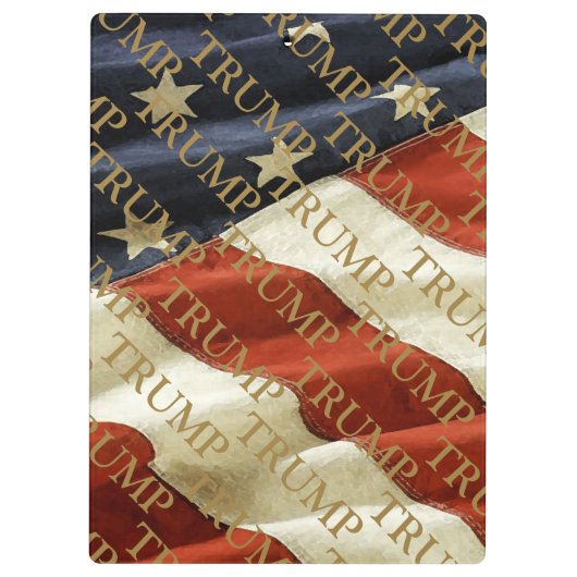 TRUMP KLEMMBRETT (Rückseite)