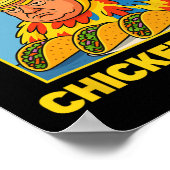 Trump kneift immer Funny Meme Taco Poster (Ecke)