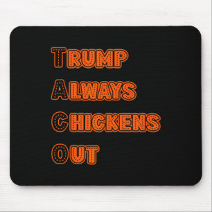Trump kneift immer Meme Mousepad