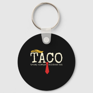 Trump kneift immer raus, los geht's Taco Lustig 13 Schlüsselanhänger