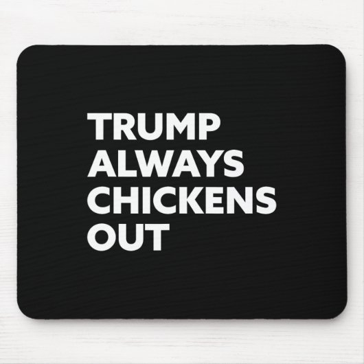 Trump kneift immer - Taco 1 Mousepad (Vorne)