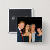 Trump-Knopf Button (Vorne & Hinten)