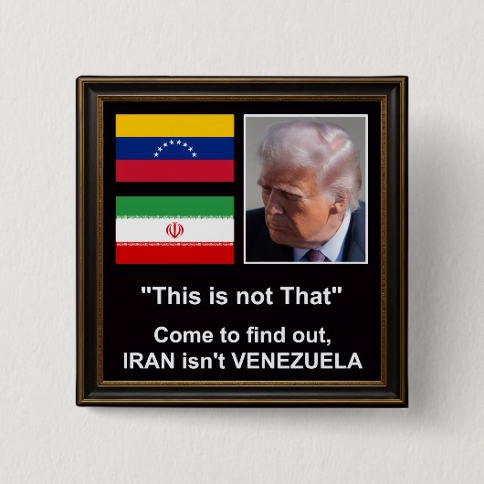 Trump-Knopf Button (Vorderseite)