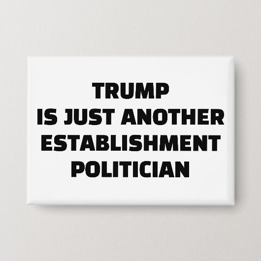 Trump-Knopf Button (Vorderseite)