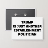Trump-Knopf Button (Vorderseite/Rückseite)