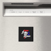 Trump kommt zu mir Bro Funny Magnet (In Situ (Geschirrspüler))