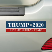 Trump - KÖNIG VON LIBERALEN Zitis - Funny Autoaufkleber (Auf Auto)