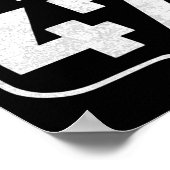 Trump Kraft 47 Poster (Ecke)