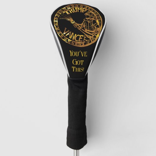 TRUMP-KREUZER GOLF HEADCOVER (Vorderseite)
