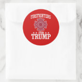 TRUMP-KREUZER RUNDER AUFKLEBER (Tasche)
