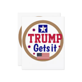 Trump kriegt es!