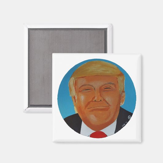 Trump-Kühlschrank-Magnet Magnet (Vorderseite/Rückseite)