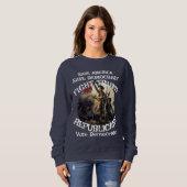 Trump Lamb Gottes Fajitas Sweatshirt (Vorne ganz)