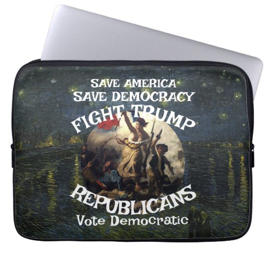 Trump Laptopschutzhülle (Vorderseite)