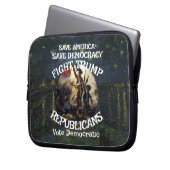 Trump Laptopschutzhülle (Vorderseite Links)