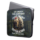 Trump Laptopschutzhülle (Vorderseite Links)