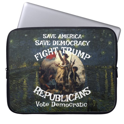 Trump Laptopschutzhülle (Vorderseite)