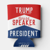 TRUMP Lautsprecher des Hauses 2022 Präsident 2024 Dosenkühler (Rückseite)