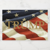 TRUMP LEBENSMITTELETIKETT (Einzelnes Label)
