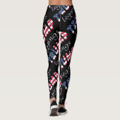 Trump Leggings Attention Patriotic any Color (Rückseite)