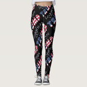 Trump Leggings Attention Patriotic any Color (Vorderseite)