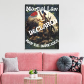 Trump Leinwanddruck (Insitu (Wohnzimmer))