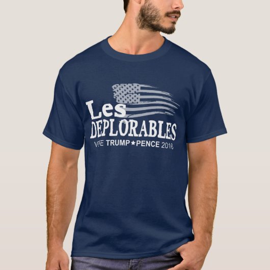 Trump Les Deplorables - der Korb der Missstände T-Shirt (Vorderseite)