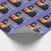 TRUMP LET'S GO BRANDON BIRTHDAY WRAPPING PAPIER GESCHENKPAPIER (Ecke)
