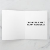 TRUMP LET'S GO BRANDON! CHRISTMAS Grußkarten Karte (Innenseite)