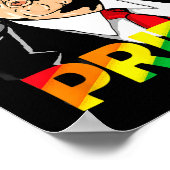 Trump Lgbt Gay Pride Month Lesbian Biual Transgend Poster (Ecke)