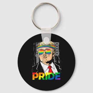 Trump Lgbt Gay Pride Month Lesbian Biual Transgend Schlüsselanhänger