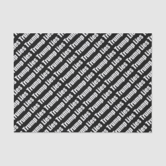 Trump Lies Seidenpapier