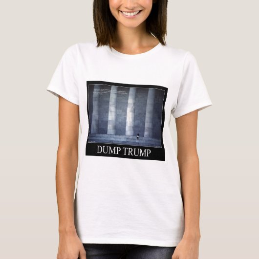 Trump Lincoln zitiert das T der Frauen T-Shirt (Vorderseite)