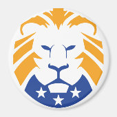 TRUMP-Lion-Logo Magnet (Vorne)