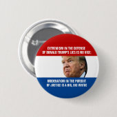 Trump Logic Button (Vorne & Hinten)