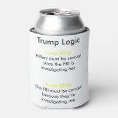 Trump Logic Dosenkühler (Kanne Vorderseite)