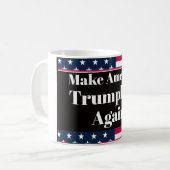 Trump-lose Kaffeetasse (Vorderseite Links)
