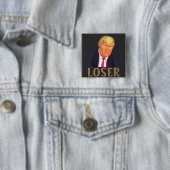 Trump LOSER Button (Beispiel)