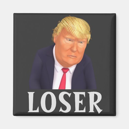 Trump LOSER Magnet (Vorne)