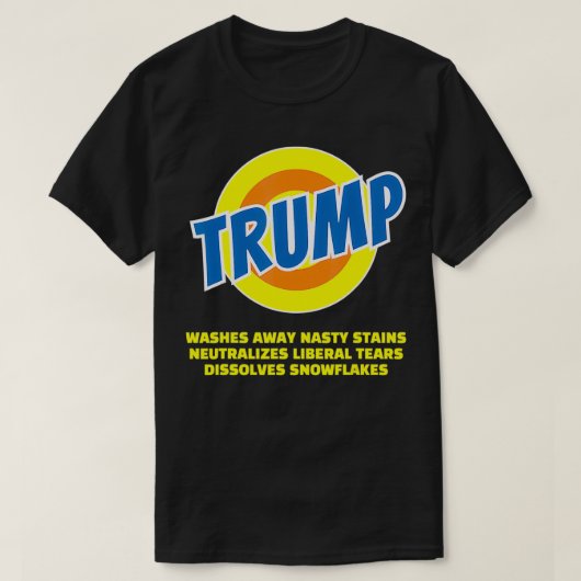 Trump löst Eklige Stände aus Schneeflocke T-Shirt (Design vorne)