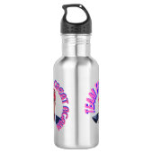 Trump Lover Water Bottle (18 oz) Edelstahlflasche (Rückseite)