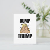 Trump lustig postkarte (Stehend Vorderseite)