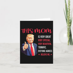 Trump Lustige Zitate Muttertag Diese Mutter Ist Se Karte
