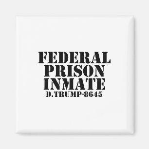 Trump Lustiges Halloween-Kostüm T-Shirt Gefangener Magnet