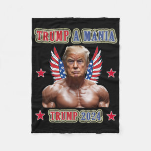 Trump Lustiges Ringen Trumpamania Republikanische  Fleecedecke
