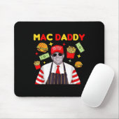 Trump Mac Daddy Uni - Schwarz - Klein - Kurzer Sie Mousepad (Mit Mouse)