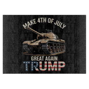 Trump macht 4. Juli mit Militär wieder großartig Schneidebrett