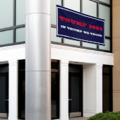 Trump macht Amerika wieder groß Banner (Äußeres Gebäude)