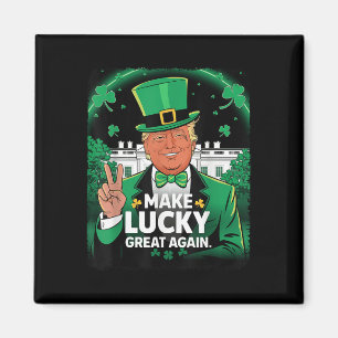 Trump macht Glück wieder zum St Patricks Day Magnet