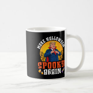 Trump macht Halloween Spooky wieder Funny Dracula Kaffeetasse